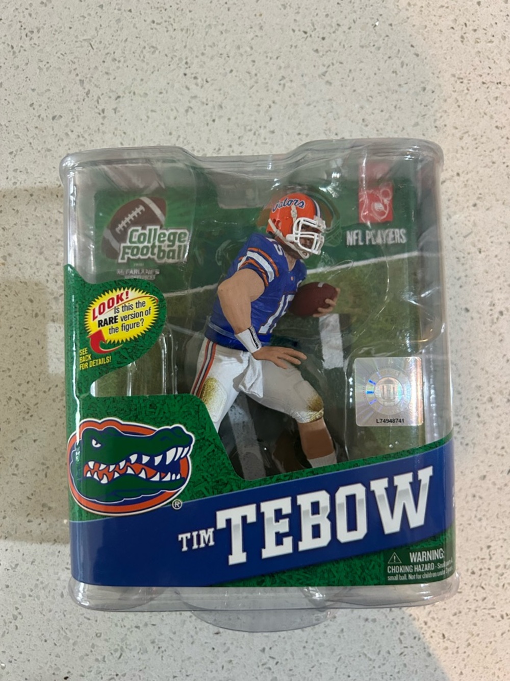 Tim Tebow Florida Gators Action I Figure - Blue/Orange